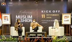 Embracing Jakarta Muslim Fashion Week Mendag: Indonesia Kini Menjadi Salah Satu Pusat Busana Muslim Dunia