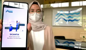 Tirta Kahuripan Mempermudah Pelanggan Melalui Aplikasi “Sicantik”