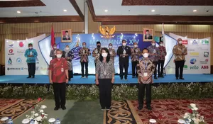 Perumda Air Minum Tirta Kahuripan Meraih Perpamsi Award 2021