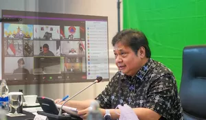 Pimpin Rakor Persiapan Muktamar NU ke-34, Ini Kata Airlangga