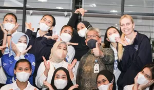 Bank BJB Perkenalkan Susunan Pemain Tim Voli Putri Bandung bjb Tandamata Proliga 2022