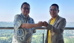 AMPI Jabar Jodohkan Airlangga dengan Ridwan Kamil di Pilpres 2024, Golkar Bogor Fatsun
