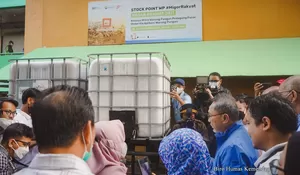 Sidak Stock Point, Mendag Pastikan Stok Migor Curah Aman