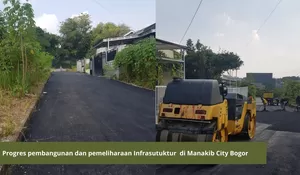 Manakib Realty Massif Rapihkan Infrastruktur Kawasan Manakib City Bogor