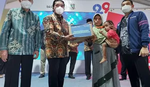Dukung Program BKKBN Provinsi Banten Cegah Stunting XL Axiata Salurkan Paket Makanan Sehat