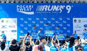 Dorong Gaya Hidup Sehat, Bank BJB Dukung Pocari Sweat Run Indonesia 2022