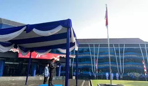 Kemeriahan HUT Ke-77 RI di Perumda Air Minum Tirta Kahuripan, Gelar Upacara Pengibaran Bendera hingga Perlombaan