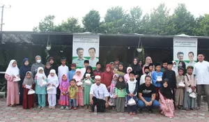 Sambut Tahun Baru Islam, Minaqu Santuni Puluhan Anak Yatim