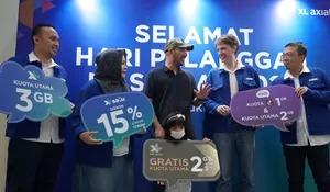 Hari Pelanggan Nasional 2022 XL Axiata Berikan Bonus Kuota dan Fokus Tingkatkan Kualitas Pengalaman Pelanggan