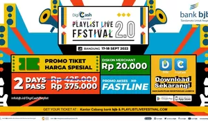 Nonton Konser Musik Digicash PlayList Live Festival 2.0 Semakin Seru, Banyak Promo Pakai DIGI dan DigiCash