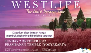 Bank BJB Manjakan Nasabah dengan Konser Westlife The Wild Dreams Tour 2022