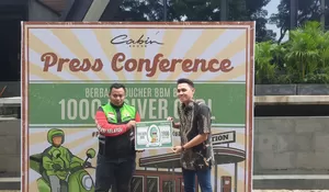 Kafe Cabin Bogor Berbagi Ceria Bersama Driver Ojek Online