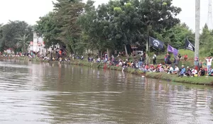 Meriahkan HUT Metropolitan ke-11, Ribuan Orang Tumpah Ruah di Setu Tanah Baru