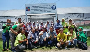TPST3R MBR Panen Bawang dan Jadi Pusat Pembelajaran