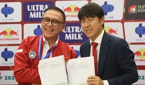 Mengejutkan! Shin Tae-Yong Tegaskan bakal Mundur Latih Timnas Jika Iwan Bule Mundur dari Kursi Ketum PSSI