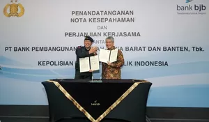 Perluas Sinergi, Bank BJB Tandatangani Perjanjian Kerjasama dan Nota Kesepahaman dengan Polri