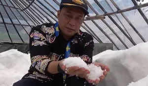 Kualitas Garam Legundi Lampung bukan Kaleng-kaleng, LPSPL Serang Bantu Bangun Rumah Prisma