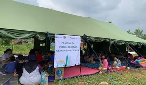Bantu Korban Gempa Cianjur, Antam Turunkan ERG