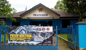 PWI Kota Bogor Peduli Bencana Cianjur, Galang Donasi Bantuan hingga Buka Posko