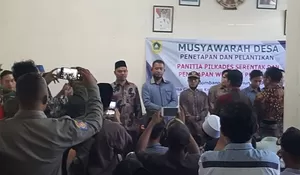 Dilantik, Panitia Pilkades Cipinang Rumpin Segera Bekerja