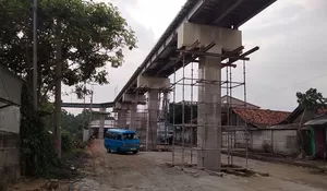 Sudah Rampung 90 Persen, Sky Bridge Stasiun Bojonggede Belum Bisa digunakan Warga, Ini Alasannya