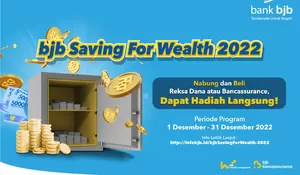 Khusus Akhir Tahun, Beli Produk Bancassurance dan Reksadana Ada Hadiah Jutaan Rupiah dari Bank BJB