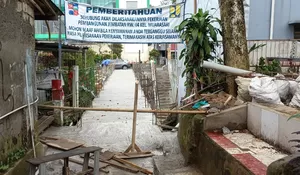 Gegara Proyek Jembatan di Muarasari Mangkrak, Atty Somaddikarya ‘Sentil’ Pemkot Bogor