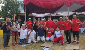 Warga RW 09 Taman Yasmin Bogor Kompak Rayakan HUT ke 78 Kemerdekaan Republik Indonesia