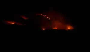 Kebakaran Melanda Gunung Sumbing Jateng, Puluhan Pendaki Dievakuasi Turun