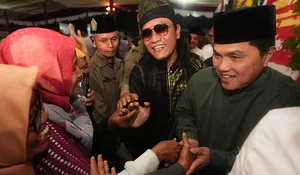 Hadiri Harlah ke-11 Ponpes Pimpinan Gus Miftah, Erick Thohir: Jangan Miskin Hati Dalam Membangun Indonesia