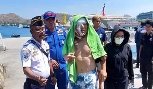 Nahas! Turis Jepang Luka-Luka Usai Tersambar Baling-baling Sekoci yang Terbalik di Perairan TN Komodo