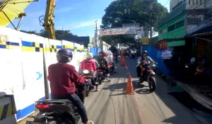 Diperpanjang Hingga Oktober, Penutupan Jembatan Cikereteg Kembali Dilakukan 