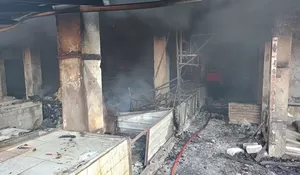 Update Kebakaran di Pasar Leuwiliang, 80 Persen Kios Ludes Terbakar