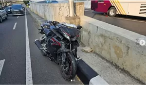 Terjadi Kecelakaan Lalu Lintas di Jalan Sudirman Jaksel Pagi Ini, Berikut Info dari TMC Polda Metro