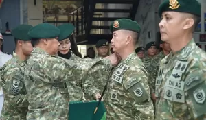 Pangdivif 1 Kostrad Pimpin Serah Terima Jabatan Dansat Divif 1 Kostrad, Ini Dia Perubahannya