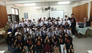 SMPN 1 Depok Dibekali Ilmu Pengurangan Risiko Bencana 