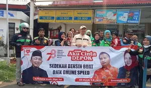 Hafid Nasir Gandeng Gerakan Aku Cinta Depok Luncurkan Program Sedekah Bensin