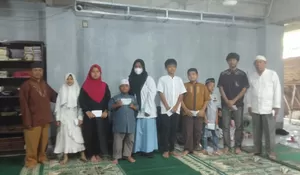 DKM Masjid Al Qowi Harjamukti Santuni Puluhan Anak Yatim