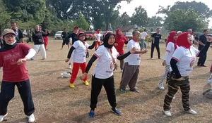 Senam Sehat S3 Tebar Kedamaian dan Kondusifitas Pemilu 2024, Ini Kata Koordinatornya