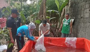 Krukut Depok Geber Program KRPL di Lahan Milik Warga