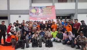 Puluhan Komunitas di Depok Ikuti Latihan Water Rescue di Jatijajar 