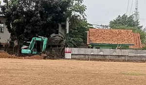 Pembangunan Stadion Pemuda Limo Depok Rp7 Miliar Dipantau