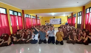 Pelajar Sekolah Ruhama Diajarkan Tertib Berlalu Lintas, Menanamkan Budaya Tertib Berlalu Lintas Sejak Dini