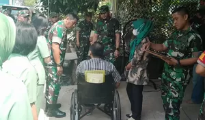 Danrem 051 Wijayakarta Jenguk Babinsa Cilangkap, Sebagai Wujud Peduli Pimpinan