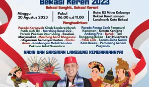 Karnaval Pesona Nusantara Bekasi Keren Meriahkan HUT RI ke 78 Digelar! Catat Tanggal dan Deretan Acaranya