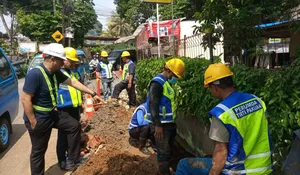 Temukan 7 Titik Kebocoran, Perumda Tirta Pakuan Geber Perbaikan Pelayanan di Zona 6