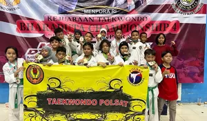 Siswa SDN Polisi 1 Bogor Sabet Juara Taekwondo Piala Kemenpora 2023