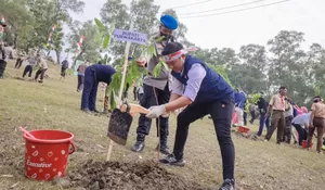 Turut Serta Jaga Lingkungan Hidup, Sekda Purwakarta Norman Nugraha Hadiri Penanaman Pohon Serentak