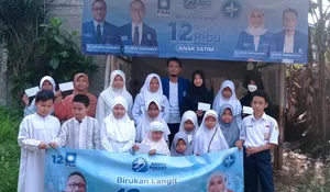 Bentuk Rasa Syukur, PAN Jawa Barat Tebar 12 Ribu Santunan Anak Yatim