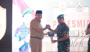 Wali Kota Bekasi Tri Adhianto dan Pangdam Jaya Resmikan Makodim 0507/Bekasi